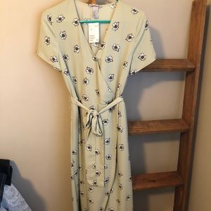 Midi Wrap Dress